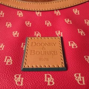 Vintage Dooney & Bourke hot pink mini handbag